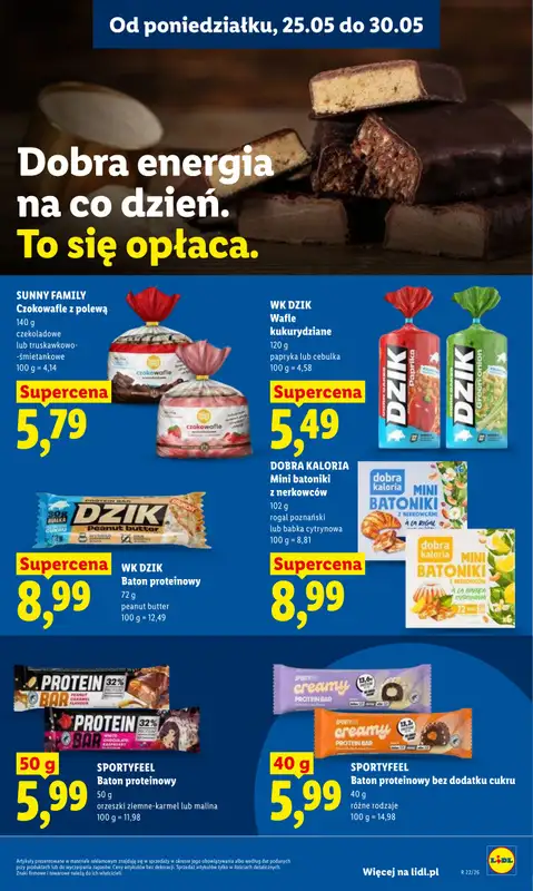 Lidl - gazetka promocyjna Oferta od poniedziałku od poniedziałku 25.05 do środy 27.05 - strona 81