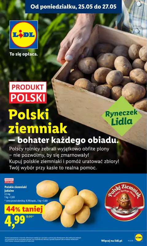 Lidl - gazetka promocyjna Oferta od poniedziałku od poniedziałku 25.05 do środy 27.05 - strona 39