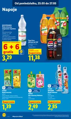 Lidl - gazetka promocyjna Oferta od poniedziałku od poniedziałku 25.05 do środy 27.05 - strona 70