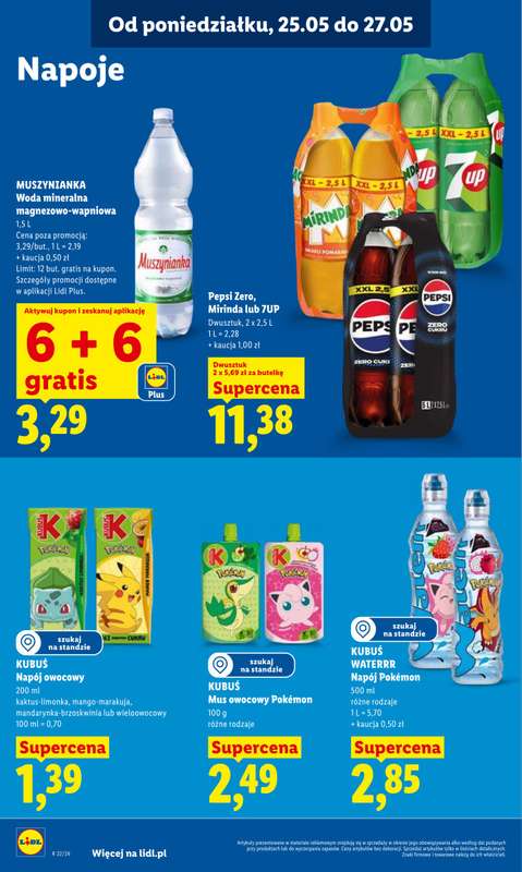 Lidl - gazetka promocyjna Oferta od poniedziałku od poniedziałku 25.05 do środy 27.05 - strona 70