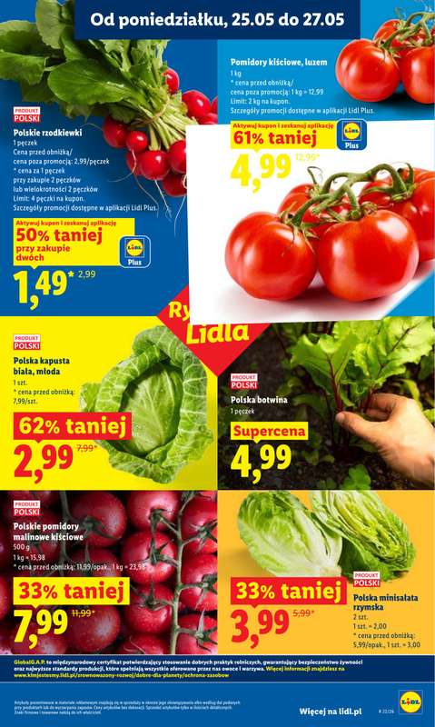 Lidl - gazetka promocyjna Oferta od poniedziałku od poniedziałku 25.05 do środy 27.05 - strona 35