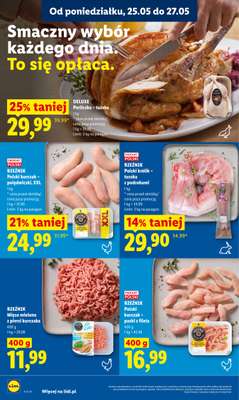 Lidl - gazetka promocyjna Oferta od poniedziałku od poniedziałku 25.05 do środy 27.05 - strona 48