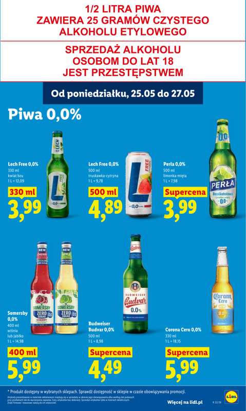 Lidl - gazetka promocyjna Oferta od poniedziałku od poniedziałku 25.05 do środy 27.05 - strona 75