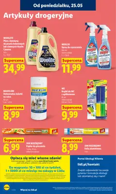 Lidl - gazetka promocyjna Oferta od poniedziałku od poniedziałku 25.05 do środy 27.05 - strona 94