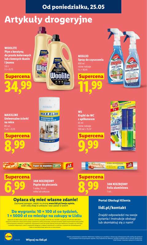 Lidl - gazetka promocyjna Oferta od poniedziałku od poniedziałku 25.05 do środy 27.05 - strona 94