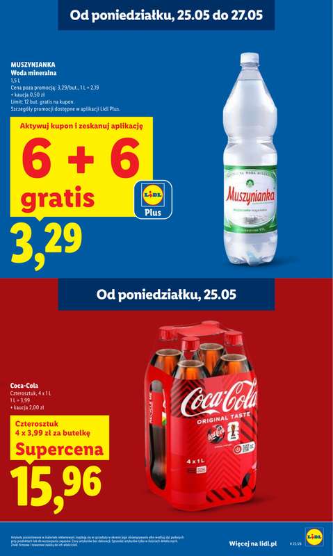 Lidl - gazetka promocyjna Oferta od poniedziałku od poniedziałku 25.05 do środy 27.05 - strona 23