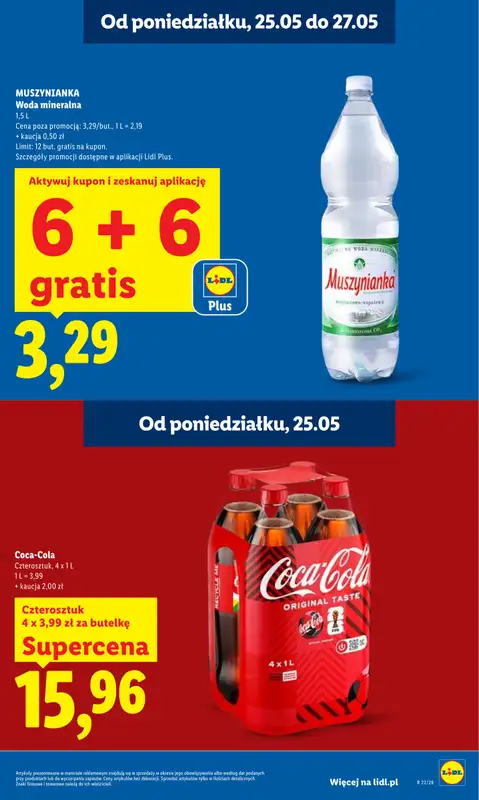 Lidl - gazetka promocyjna Oferta od poniedziałku od poniedziałku 25.05 do środy 27.05 - strona 23