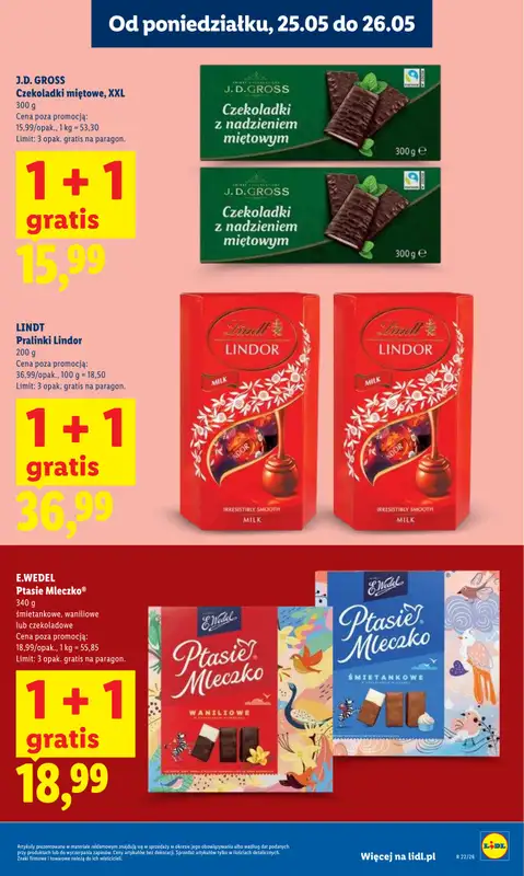 Lidl - gazetka promocyjna Oferta od poniedziałku od poniedziałku 25.05 do środy 27.05 - strona 9
