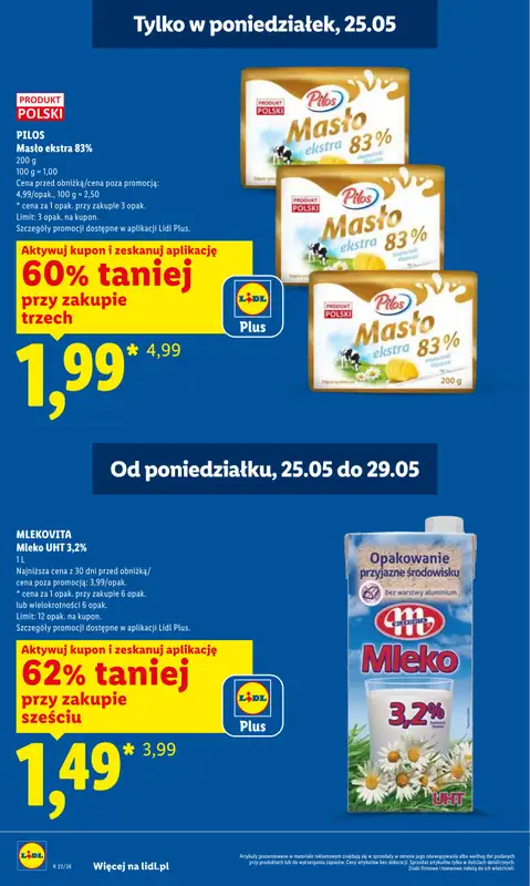 Lidl - gazetka promocyjna Oferta od poniedziałku od poniedziałku 25.05 do środy 27.05 - strona 14