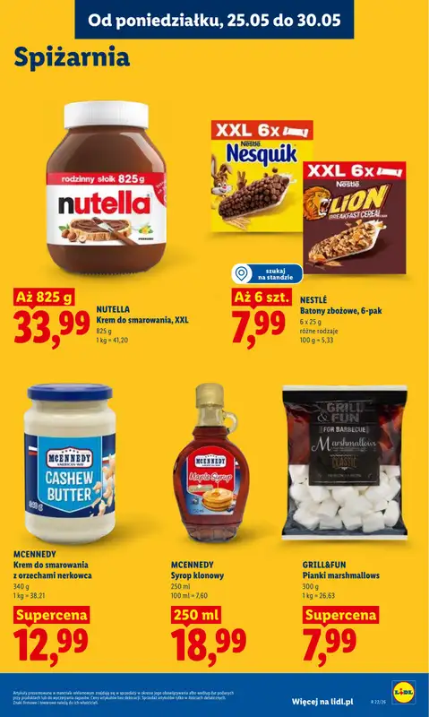 Lidl - gazetka promocyjna Oferta od poniedziałku od poniedziałku 25.05 do środy 27.05 - strona 85