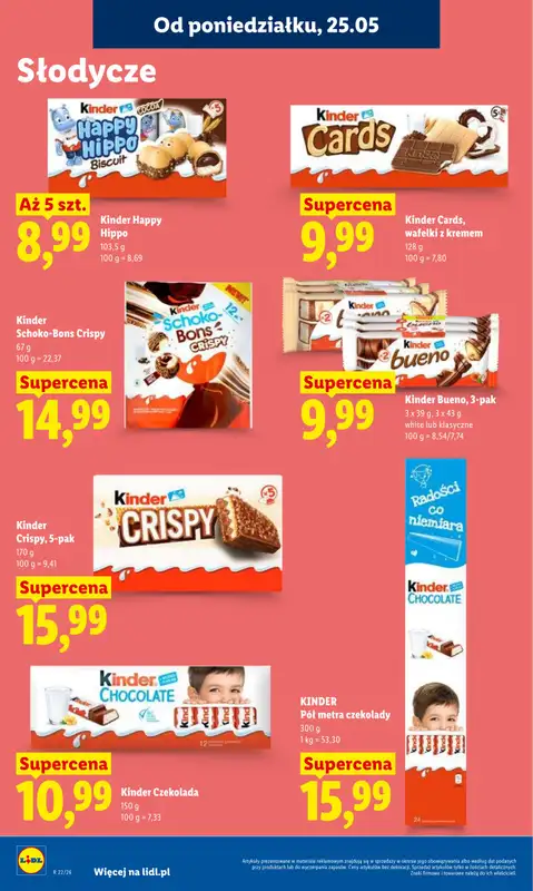 Lidl - gazetka promocyjna Oferta od poniedziałku od poniedziałku 25.05 do środy 27.05 - strona 60