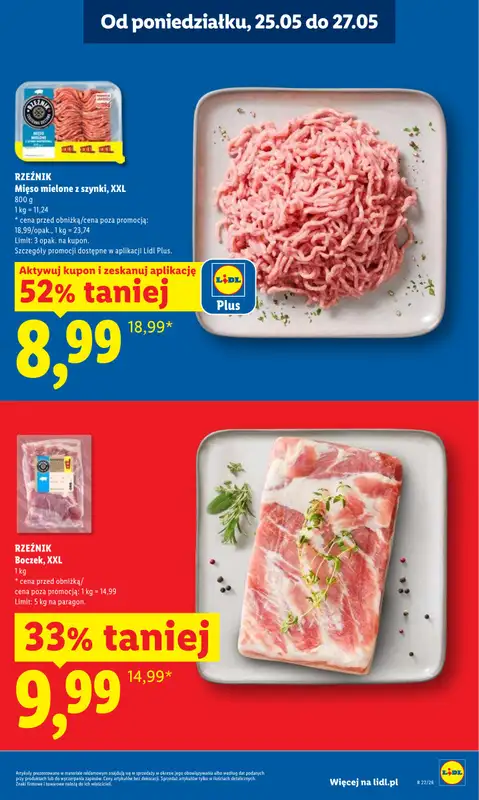 Lidl - gazetka promocyjna Oferta od poniedziałku od poniedziałku 25.05 do środy 27.05 - strona 15
