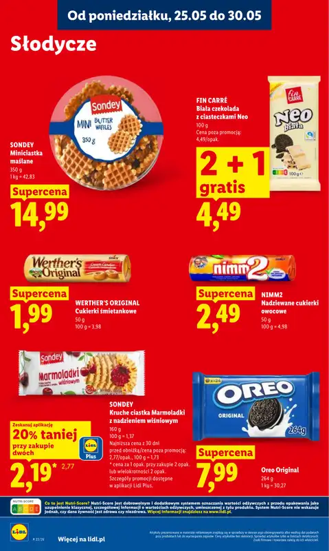 Lidl - gazetka promocyjna Oferta od poniedziałku od poniedziałku 25.05 do środy 27.05 - strona 64