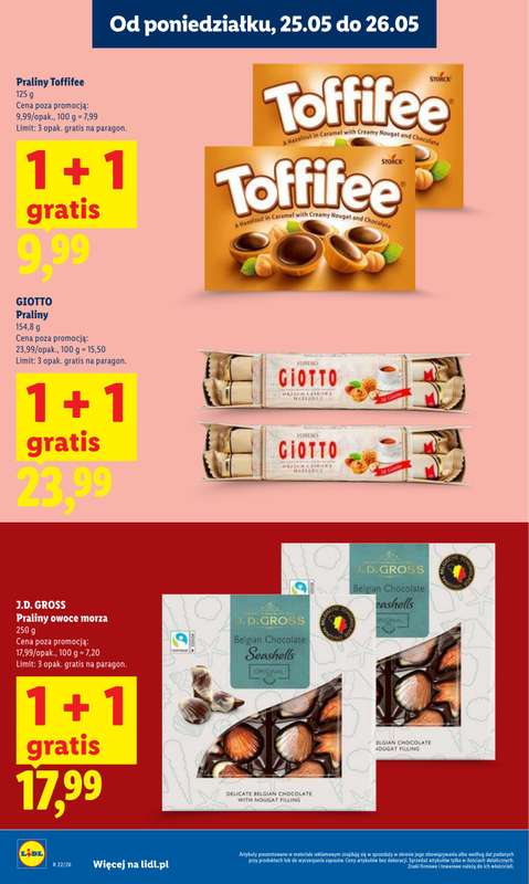 Lidl - gazetka promocyjna Oferta od poniedziałku od poniedziałku 25.05 do środy 27.05 - strona 10