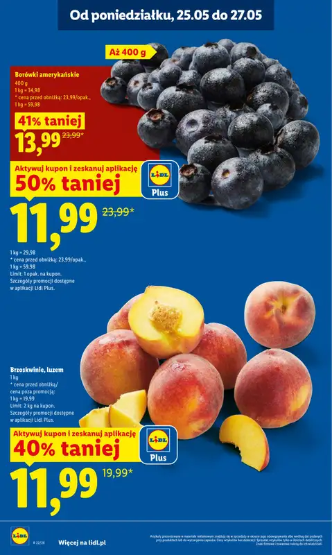 Lidl - gazetka promocyjna Oferta od poniedziałku od poniedziałku 25.05 do środy 27.05 - strona 18