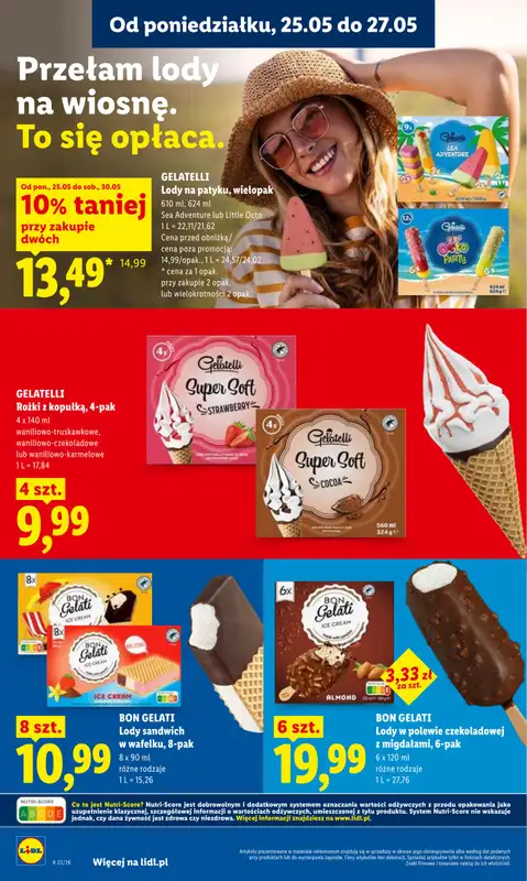Lidl - gazetka promocyjna Oferta od poniedziałku od poniedziałku 25.05 do środy 27.05 - strona 66