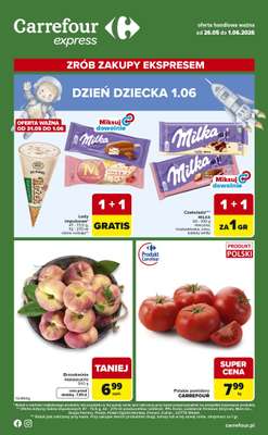 Carrefour Express - gazetka promocyjna Gazetka Express od wtorku 26.05 do poniedziałku 01.06