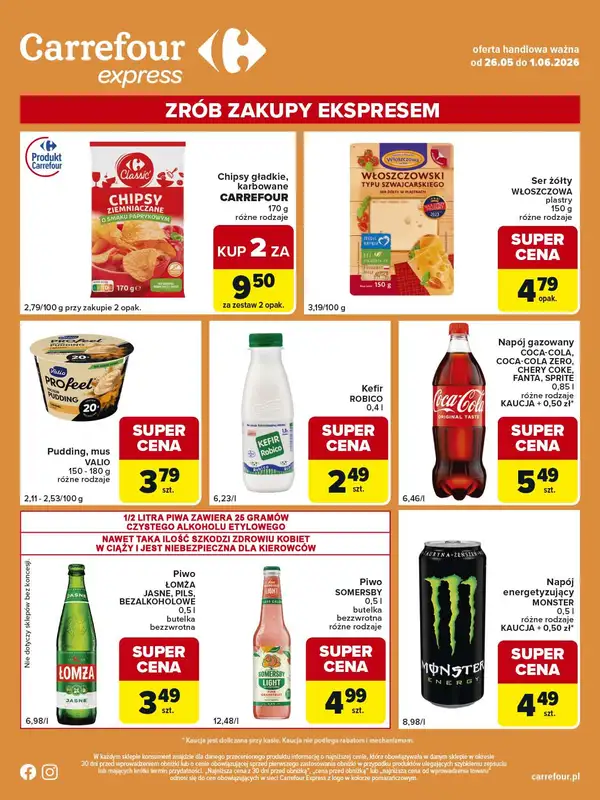 Carrefour Express - gazetka promocyjna Gazetka Express od wtorku 26.05 do poniedziałku 01.06 - strona 2