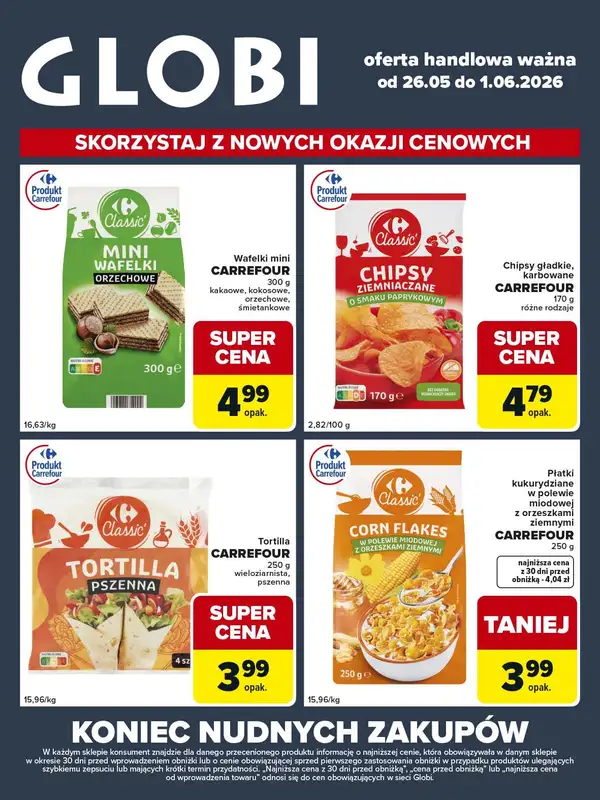 Globi - gazetka promocyjna Gazetka Globi od wtorku 26.05 do poniedziałku 01.06 - strona 2