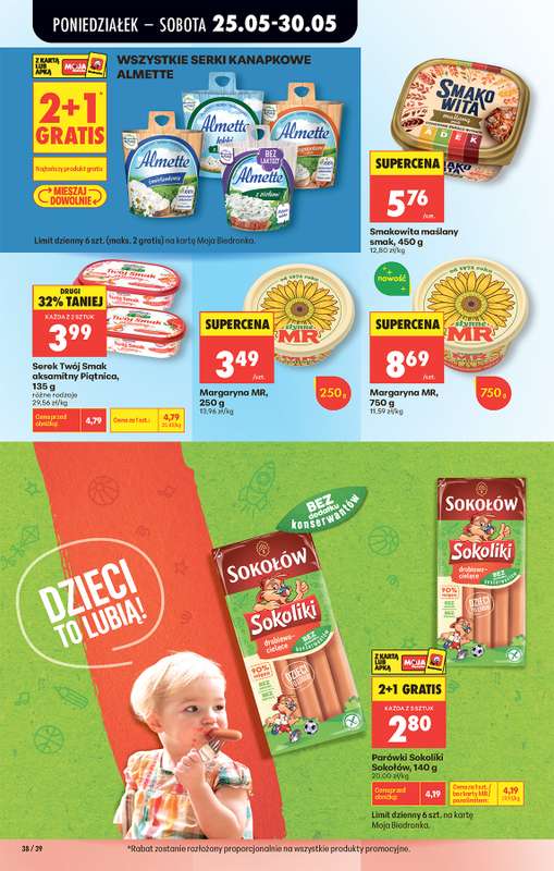 Biedronka - gazetka promocyjna Od poniedziałku od poniedziałku 25.05 do soboty 30.05 - strona 40