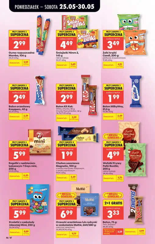 Biedronka - gazetka promocyjna Od poniedziałku od poniedziałku 25.05 do soboty 30.05 - strona 48