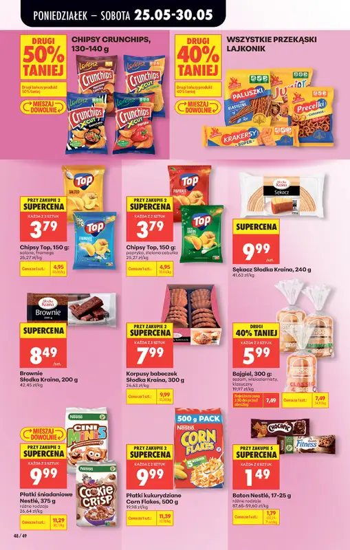 Biedronka - gazetka promocyjna Od poniedziałku, Z ladą tradycyjną od poniedziałku 25.05 do soboty 30.05 - strona 50