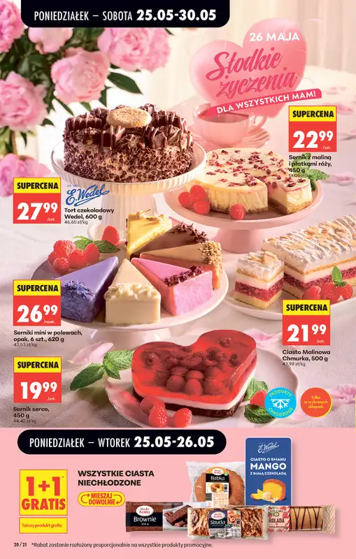 Biedronka - gazetka promocyjna Od poniedziałku, Z ladą tradycyjną od poniedziałku 25.05 do soboty 30.05 - strona 22