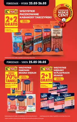 Biedronka - gazetka promocyjna Od poniedziałku, Z ladą tradycyjną od poniedziałku 25.05 do soboty 30.05 - strona 5