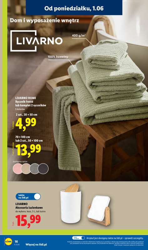 Lidl - gazetka promocyjna Katalog od poniedziałku 01.06 do soboty 06.06 - strona 18