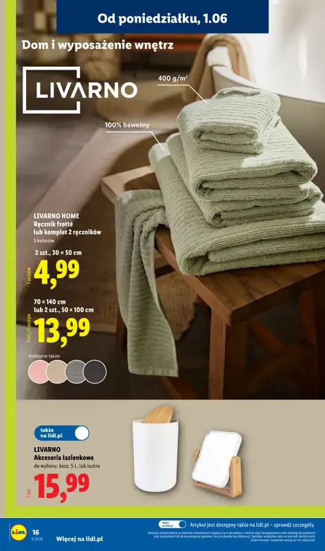 Lidl - gazetka promocyjna Katalog od poniedziałku 01.06 do soboty 06.06 - strona 18