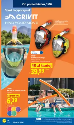 Lidl - gazetka promocyjna Katalog od poniedziałku 01.06 do soboty 06.06 - strona 16