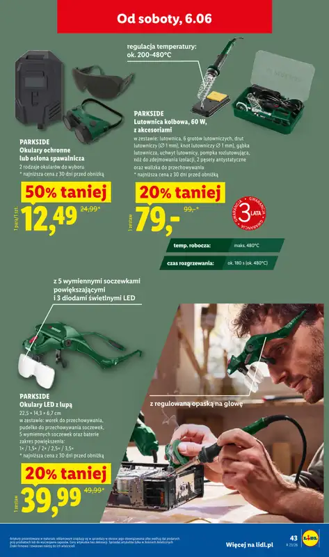 Lidl - gazetka promocyjna Katalog od poniedziałku 01.06 do soboty 06.06 - strona 47