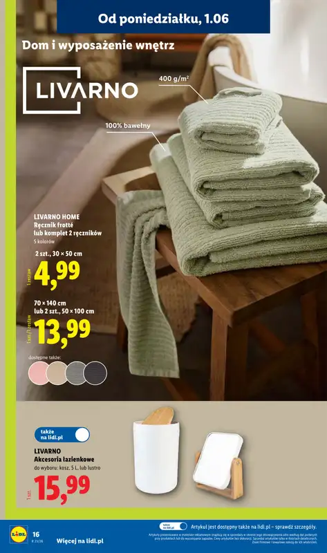 Lidl - gazetka promocyjna Katalog od poniedziałku 01.06 do soboty 06.06 - strona 18