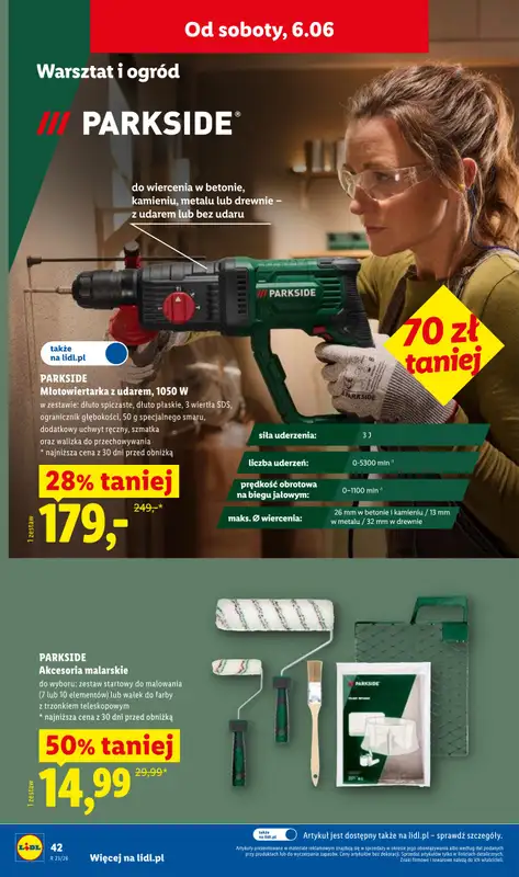 Lidl - gazetka promocyjna Katalog od poniedziałku 01.06 do soboty 06.06 - strona 46