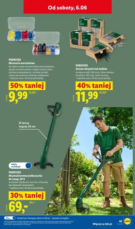 Lidl - gazetka promocyjna Katalog od poniedziałku 01.06 do soboty 06.06 - strona 49
