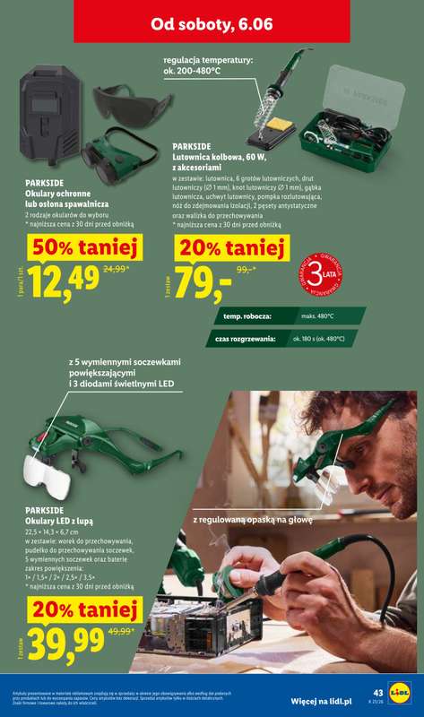 Lidl - gazetka promocyjna Katalog od poniedziałku 01.06 do soboty 06.06 - strona 47