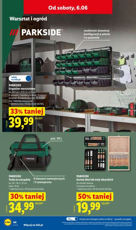 Lidl - gazetka promocyjna Katalog od poniedziałku 01.06 do soboty 06.06 - strona 48