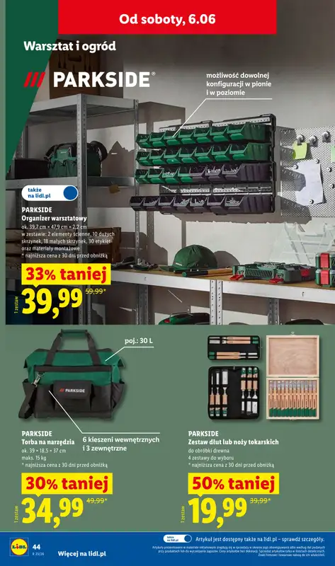 Lidl - gazetka promocyjna Katalog od poniedziałku 01.06 do soboty 06.06 - strona 48