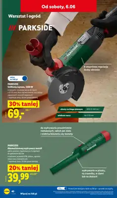 Lidl - gazetka promocyjna Katalog od poniedziałku 01.06 do soboty 06.06 - strona 44