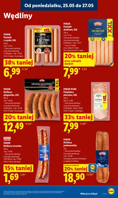 Lidl - gazetka promocyjna Oferta od poniedziałku od poniedziałku 25.05 do środy 27.05 - strona 51