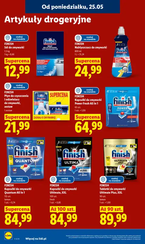 Lidl - gazetka promocyjna Oferta od poniedziałku od poniedziałku 25.05 do środy 27.05 - strona 92