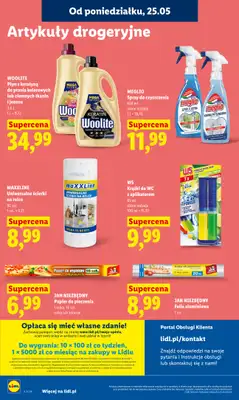 Lidl - gazetka promocyjna Oferta od poniedziałku od poniedziałku 25.05 do środy 27.05 - strona 94