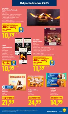 Lidl - gazetka promocyjna Oferta od poniedziałku od poniedziałku 25.05 do środy 27.05 - strona 11