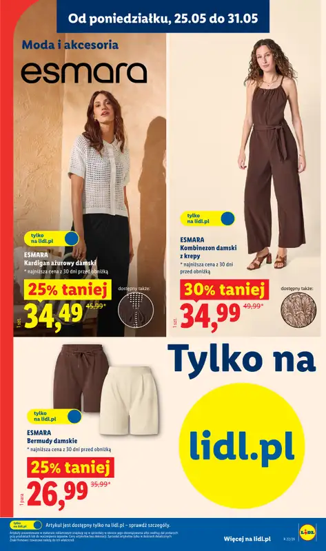 Lidl - gazetka promocyjna Katalog od poniedziałku 25.05 do soboty 30.05 - strona 15