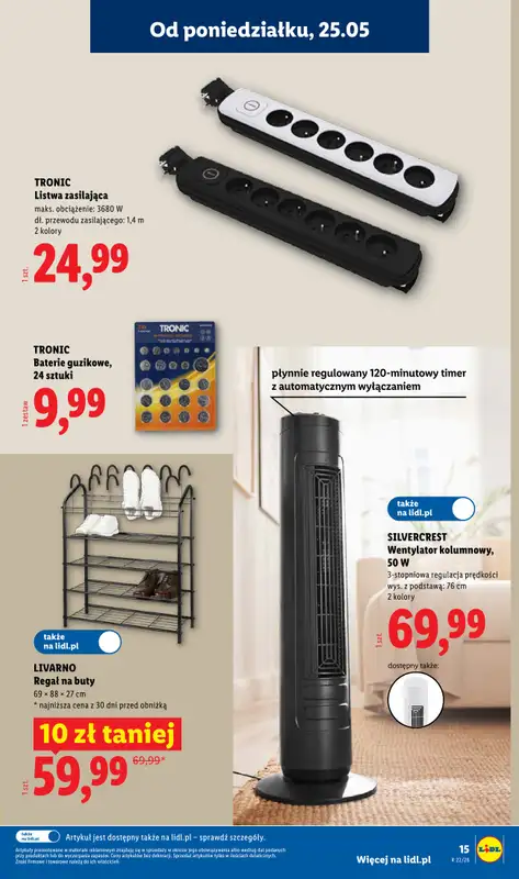 Lidl - gazetka promocyjna Katalog od poniedziałku 25.05 do soboty 30.05 - strona 19