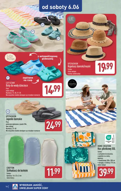 Aldi - gazetka promocyjna Aldi ma to coś! od środy 03.06 do soboty 06.06 - strona 16
