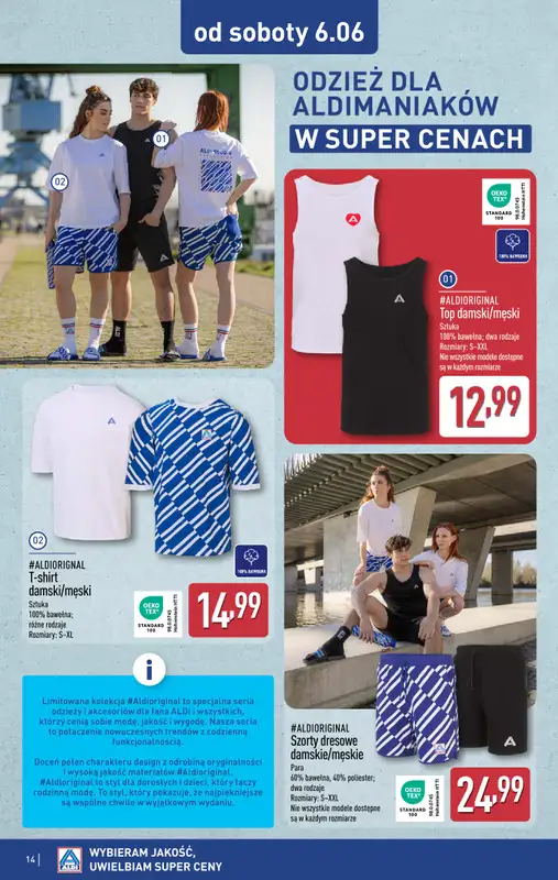 Aldi - gazetka promocyjna Aldi ma to coś! od środy 03.06 do soboty 06.06 - strona 14