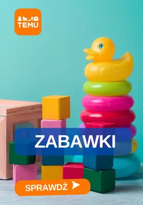 Dzień Dziecka - gazetka promocyjna Temu | Zabawki dla dzieci od poniedziałku 25.05 