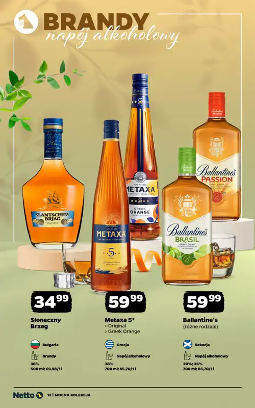 Netto - gazetka promocyjna Mocna Kolekcja - Mocne Alkohole  do soboty 06.06 - strona 12