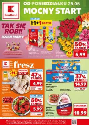 Kaufland - gazetka promocyjna Mocny Start od poniedziałku 25.05 do środy 27.05